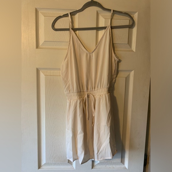 Carly Jean Los Angeles Pants - Carly Jean white romper